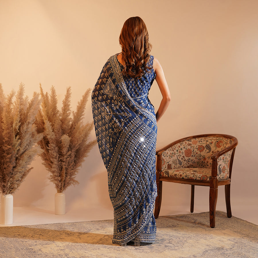 Niraa Katdana Mirror Saree