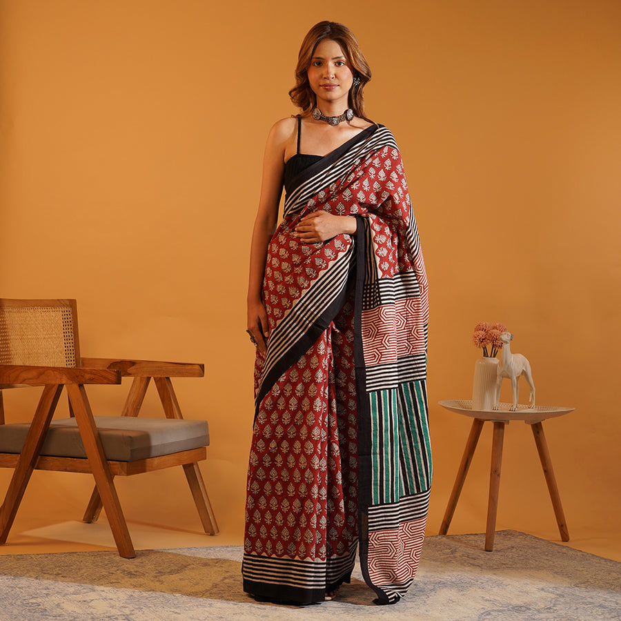 Rang Tarang Pure Cotton Saree