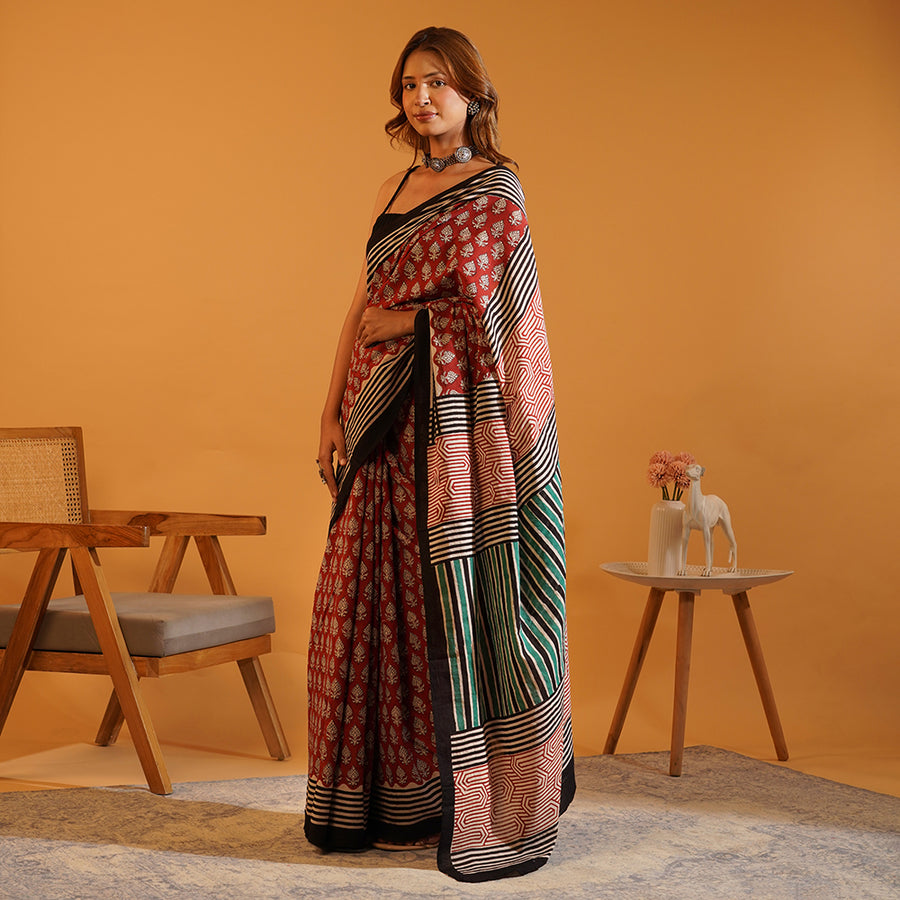 Rang Tarang Pure Cotton Saree