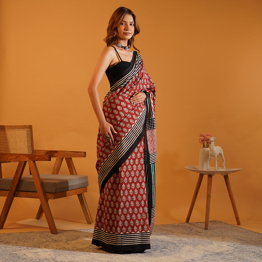 Rang Tarang Pure Cotton Saree
