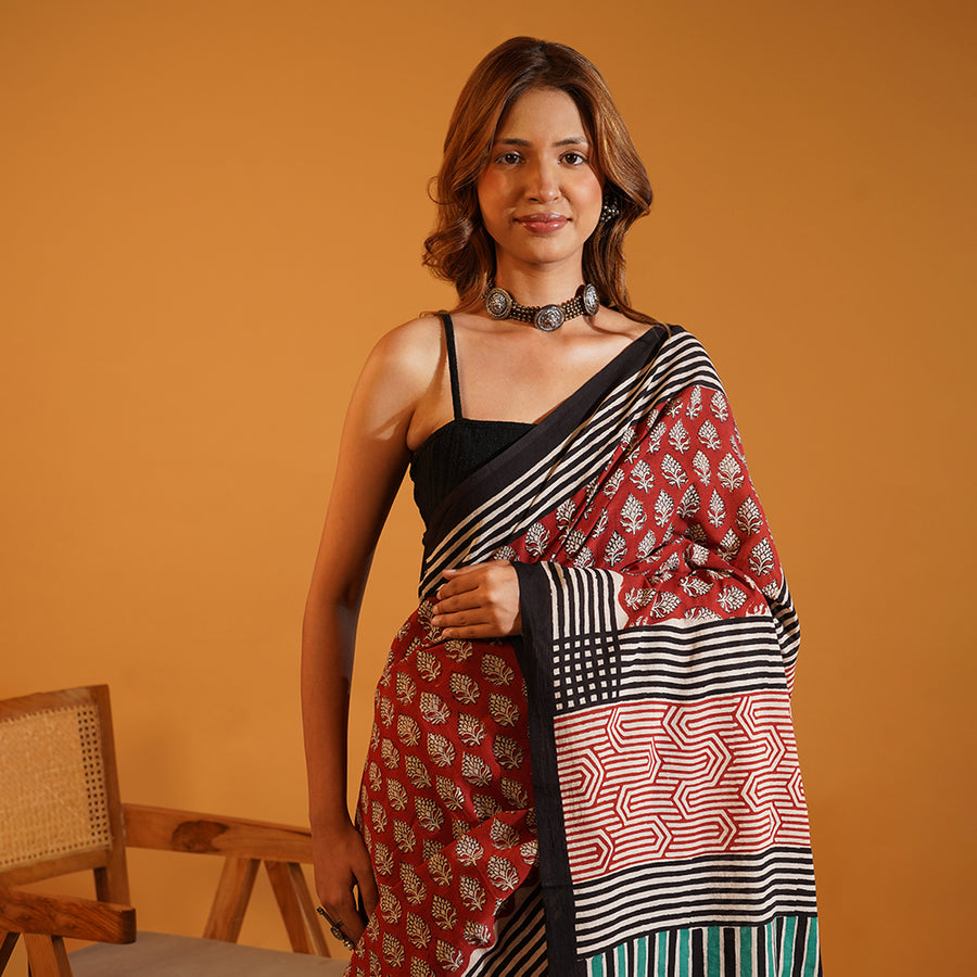 Rang Tarang Pure Cotton Saree