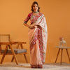 Pastel Blush - Rangoli Silk Saree