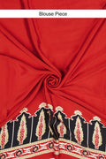 Ruby Rhythm - Premium Japan Satin Saree