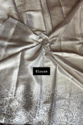The Royal Tigress Drape - Luxe Japan Satin Saree