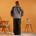 Urban Diva Ready-To-Wear Saree with Fully Stitched Sequence Jacket & Belt