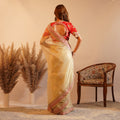 The Shadi Mubarak - Heavy Soft Twill Net Saree