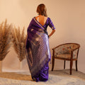 The Purple Palki - Silk Saree