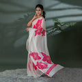 Rang-Rasm - Organza Saree