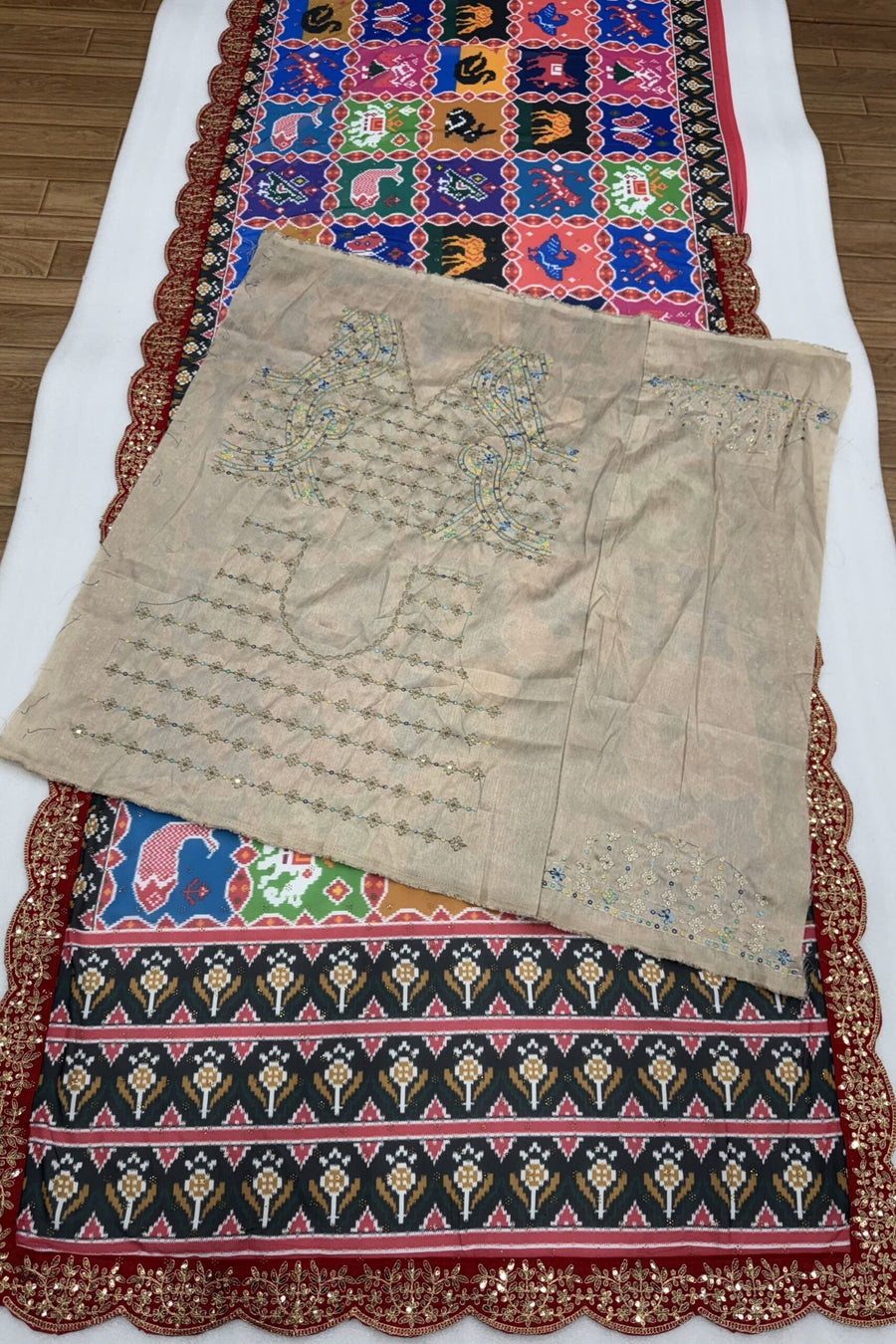 The Shilpa-Inspired Patola, Georgette Saree