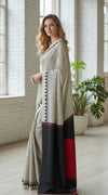 The Contrast Series - Premium Japan Satin Sarees
