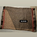 Vintage Circular Charm - Soft Silk Saree