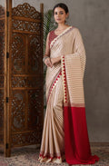 The Contrast Series - Premium Japan Satin Sarees