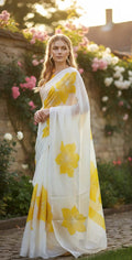 Rang-Rasm - Organza Saree