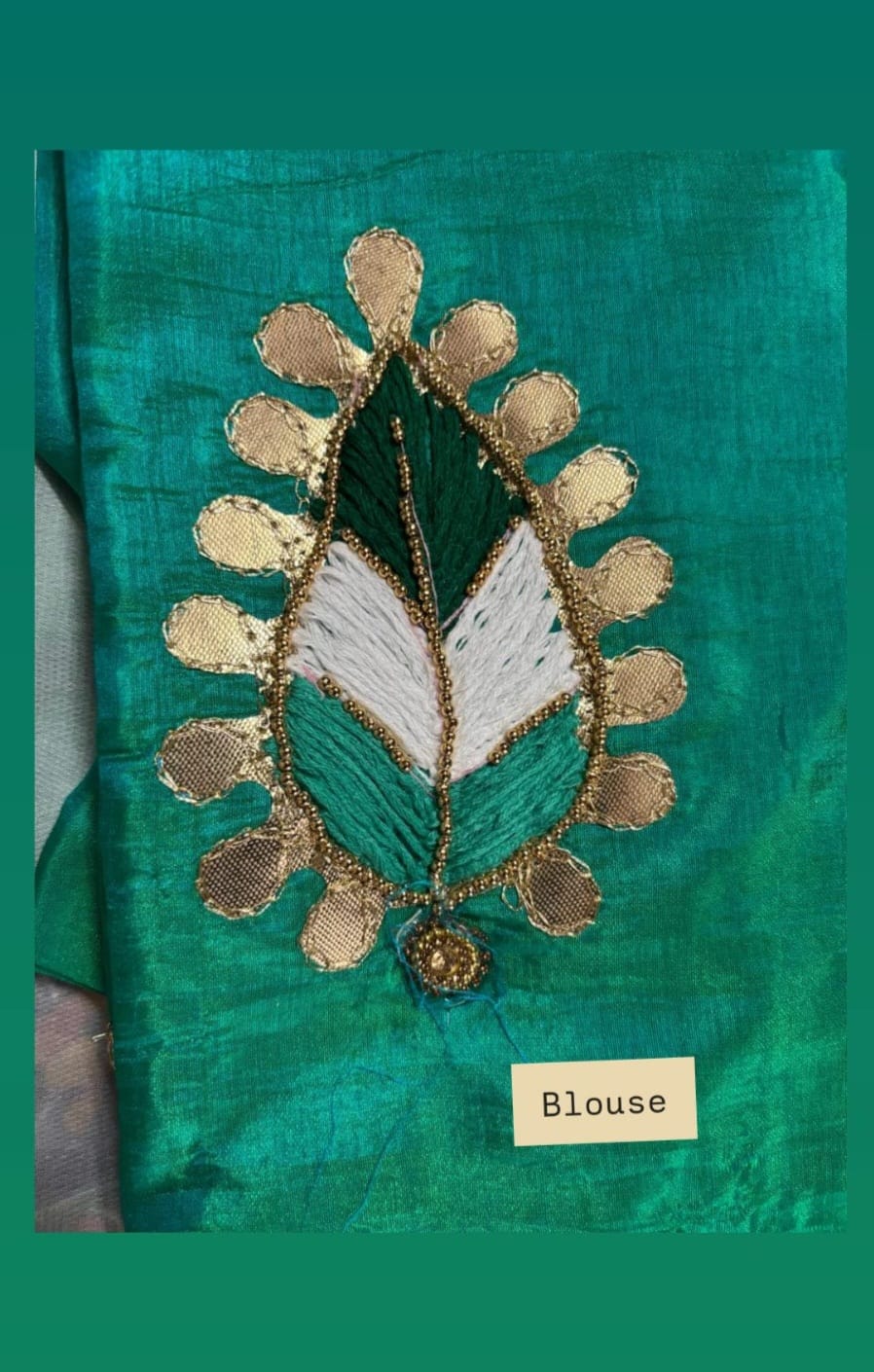 The Ambar Chaya - Organza Saree
