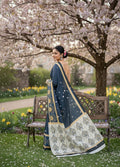 The Heritage Stripe Symphony - Satin Silk Saree