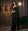 Red Carpet Radiance - Sequin Saree in Georgette