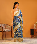 Gaj Mohini - Kalamkari Mul Cotton Saree