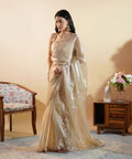 Ivory Radiance - Jimmy Choo Saree