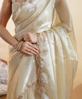 Ivory Radiance - Jimmy Choo Saree