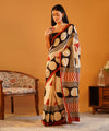 Rang Rekha - Hand Block Printed Mul Cotton Saree