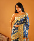 Gaj Mohini - Kalamkari Mul Cotton Saree