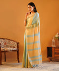 Sunshine Breeze - Khadi Cotton Saree